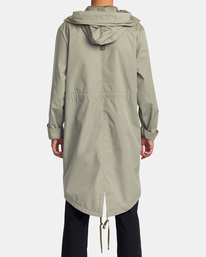 1 Neutral Fishtail - Raincoat  F1JKSARVF2 RVCA