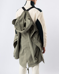 10 Neutral Fishtail - Raincoat  F1JKSARVF2 RVCA