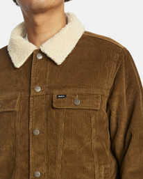 Rvca spanky shop trucker jacket