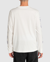 rvca, Gang 2022 - Maglietta a Maniche Lunghe da Uomo, ANTIQUE WHITE (4409) Gang 2022 - Long Sleeve T-Shirt for Men F1LSRFRVF2