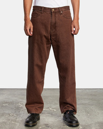 rvca, Reynolds Americana 2022 - Jeans mit Relaxed Fit für Männer, CHOCOLATE (0092) Reynolds Americana 2022 - Relaxed Fit Jeans for Men F1PNRARVF2