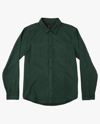 0 SECOND LOOK FLANNEL LS  F1SHGGRVF7 RVCA