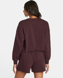 rvca, Sundays Test Drive 2022 - Sweatshirt for Women, ESPRESSO (0862) Sundays Test Drive 2022 - Sweatshirt for Women F3CRRARVF2