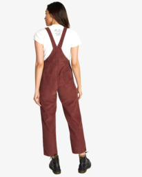 1 Succession - Dungarees for Women Brown F3PTRIRVF2 RVCA