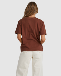 1 Gogo Easy - Camiseta para Mujer Marron F3SSSERVF2 RVCA