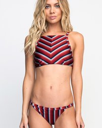 0 TIDAL STRIPE CROP  F3STGDRVF7 RVCA