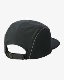 1 Yogger - Gorra con cincha posterior de ajuste para Hombre Negro F4CPMARVF2 RVCA