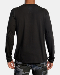 1 RVCA 2X - Longsleeve für Männer Schwarz F4LSMARVF2 RVCA