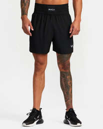 0 Yogger Boxer 17" - Box-Shorts für Männer Schwarz F4WKMERVF2 RVCA