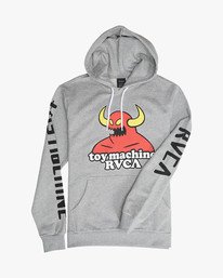 1 TOY MACHINE HOODIE  H1HOTARVP8 RVCA