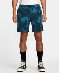 rvca, Escape - Short taille élastique pour Homme, DUCK BLUE (brk0) Escape - Elasticated Shorts for Men M2011REP
