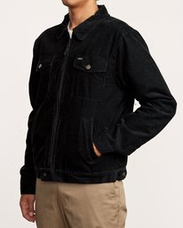 4 Easy Trucker  - Corduroy Sherpa Jacket  Q1JKRJRVF9 RVCA