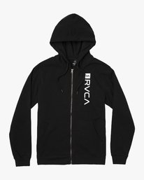 RVCA Mens Spring Pullover Hooded Sweatshirt