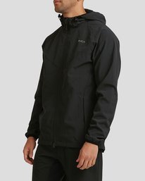 rvca black windbreaker