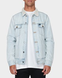 0 Daggers Denim Sherpa Jacket  R183445 RVCA