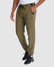 0 YOGGER STRETCH TRACK PANT Green R318272 RVCA