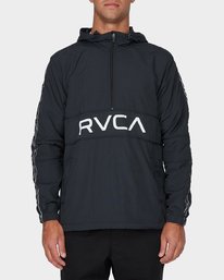 0 Adapter Anorak Jacket Black R393439 RVCA