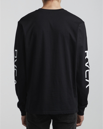 2 Big RVCA - Long Sleeve T-Shirt for Men Black S1LSRARVP0 RVCA