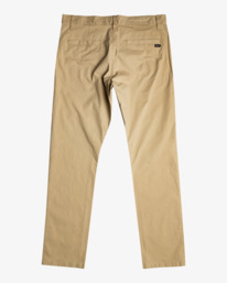 9 Daggers - Pantaloni Chino da Uomo Beige U1PTRJRVF0 RVCA