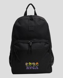 1 RVCA Growth 27L Large Backpack Black UVJBP00115 RVCA