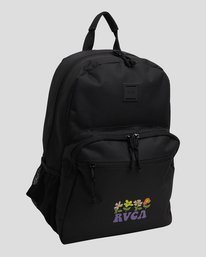 0 RVCA Growth 27L Large Backpack Black UVJBP00115 RVCA