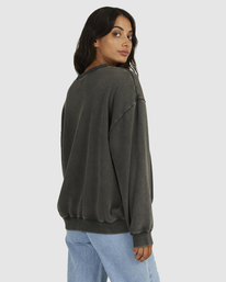 2 Jungle Cat - Sudadera para Mujer Negro UVJFT00123 RVCA