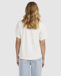 RVCA CURL KEYLINE TEE  UVJZT00110