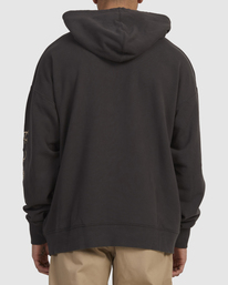 2 KRAK EAGLE HOODIE Black UVYFT00220 RVCA