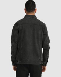 RVCA DISTRESSED DENIM JACKET