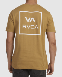 2 Va All The Ways T-Shirt Brown UVYZT00175 RVCA