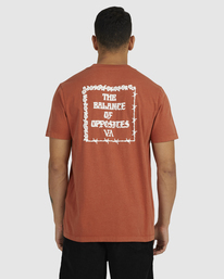 1 Pretty Sharp - Camiseta para Hombre Marron UVYZT00410 RVCA