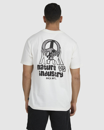 1 Helping Hands - Camiseta para Hombre Blanco UVYZT00472 RVCA