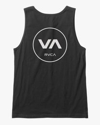 RVCA VA Fill All The Way Tank Top White Medium