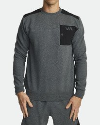rvca crew neck sweater