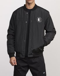 rvca collective bomber jacket