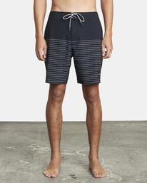 1 Curren 18" - Boardshort para Hombre Negro W1BSRKRVP1 RVCA