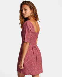 1 Peachy - Kurzärmliges Kleid für Frauen Violett W3DRRBRVP1 RVCA