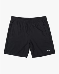 0 Yogger IV 17" - Workout Shorts for Men Black W4WKMLRVP1 RVCA