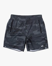 0 Yogger IV 17" - Workout Shorts for Men Camo W4WKMLRVP1 RVCA