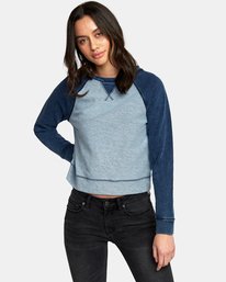 rvca sweatshirt womens