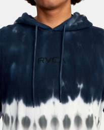 3 Tonally Tie Dye - Felpa con cappuccio da Uomo Blue Z1HORJRVF1 RVCA