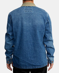 2 Chainmail - Veste en jean pour Homme Bleu Z1JKRERVF1 RVCA