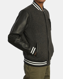 5 Letterman - Varsity Jacket for Men  Z1JKRFRVF1 RVCA