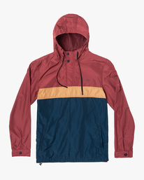 0 Meyer - Anorak ripiegabile da Uomo Red Z1JKRKRVF1 RVCA