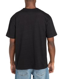 3 Recession - Camiseta para Hombre Negro Z1SSRURVF1 RVCA