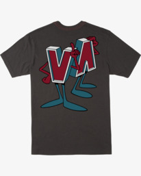 1 Mascot - T-Shirt for Boys Black Z2SSRFRVF1 RVCA