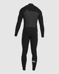 rvca, 4/3mm Balance 2022 - Chest-Zip-Neoprenanzug für Männer, BLACK (0019) 4/3mm Balance 2022 - Chest Zip Wetsuit for Men Z44MRARVMU