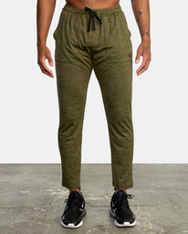 0 C-able - Pantalón de Chándal para Hombre Verde Z4PTDARVF1 RVCA