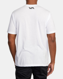 3 Icon - T-shirt pour Homme Blanc Z4SSMARVF1 RVCA