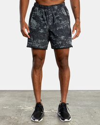 2 Yogger Stretch - Short con cintura elástica para Hombre Azul Z4WKMGRVF1 RVCA